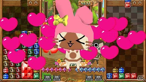 PSP「アイルーでパズルー」マイアイルーの着せかえ要素や個性豊かな必殺技＆コラボレーションを紹介の画像23