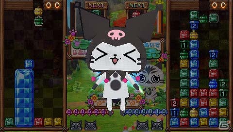 PSP「アイルーでパズルー」マイアイルーの着せかえ要素や個性豊かな必殺技＆コラボレーションを紹介の画像25