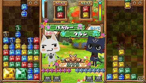 PSP「アイルーでパズルー」マイアイルーの着せかえ要素や個性豊かな必殺技＆コラボレーションを紹介の画像29