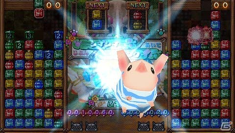 PSP「アイルーでパズルー」マイアイルーの着せかえ要素や個性豊かな必殺技＆コラボレーションを紹介の画像7