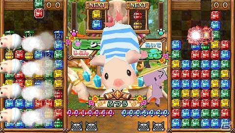 PSP「アイルーでパズルー」マイアイルーの着せかえ要素や個性豊かな必殺技＆コラボレーションを紹介の画像8
