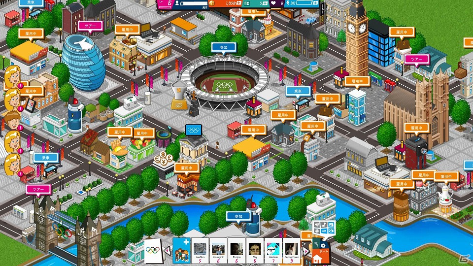 「ロンドンオリンピック 2012」の公式ソーシャルゲーム「オリンピックゲームシティ」がFacebookにてサービス開始の画像4
