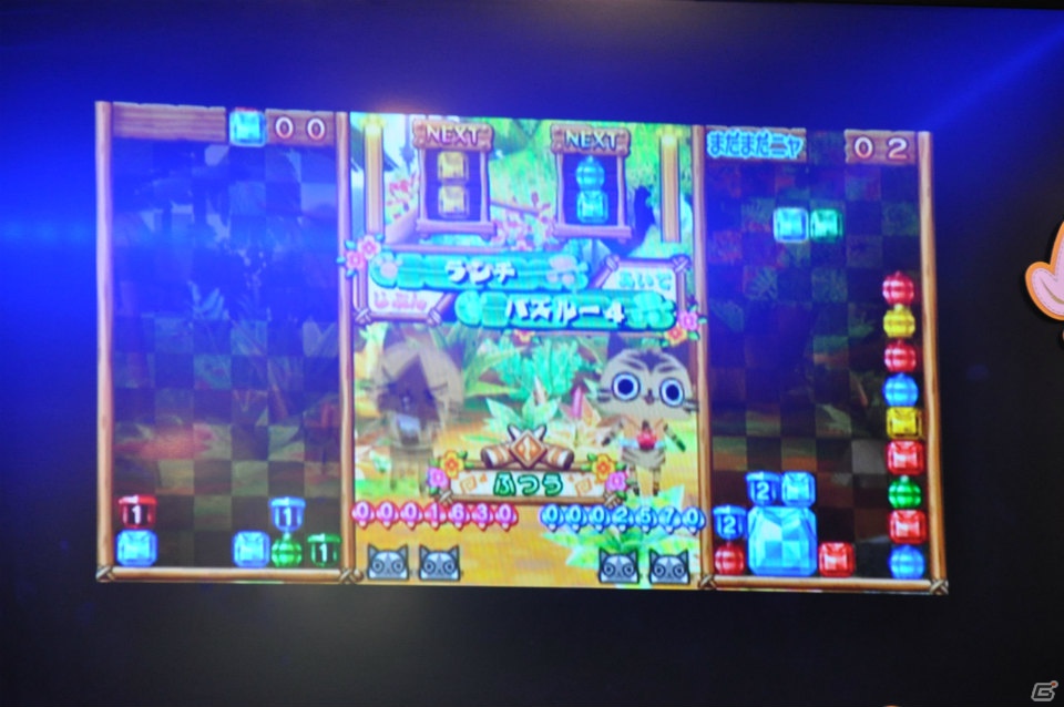 夏休みにぴったり！カプコンバー新グランドメニュー試食会＆ハギーが撃沈！？PSP「アイルーでパズルー」メディア対抗戦レポートの画像41