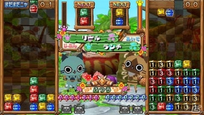 PSP「アイルーでパズルー」パズル祭りにおなじみのモンスターが乱入！？さらに個性的なキャラクターや必殺技を動画＆画像で紹介の画像19