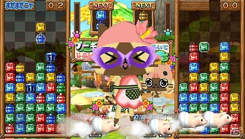 PSP「アイルーでパズルー」パズル祭りにおなじみのモンスターが乱入！？さらに個性的なキャラクターや必殺技を動画＆画像で紹介の画像25