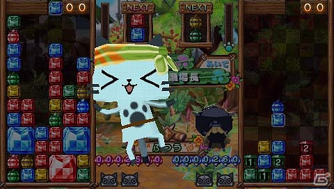 PSP「アイルーでパズルー」パズル祭りにおなじみのモンスターが乱入！？さらに個性的なキャラクターや必殺技を動画＆画像で紹介の画像30