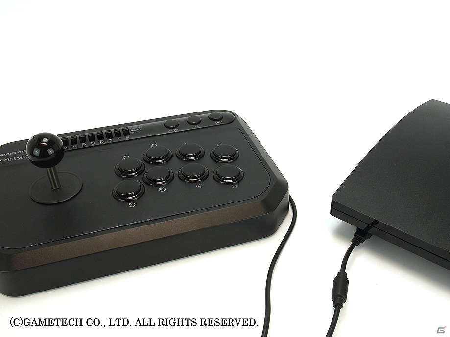 ゲームテック、連射機能が付いたPS3用「アーケードスティック3」を7月26日に発売の画像7