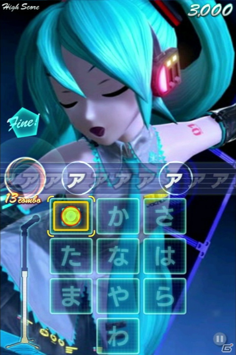 iPhone向けリズムアクションゲーム「ミクフリック／02」公式サイトで「恋は戦争」のプレイ動画＆収録楽曲を公開の画像1