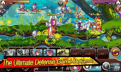 Android向けディフェンスゲーム「アレールウォーズ2」がGoogle playにて配信中の画像2