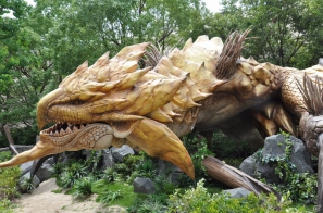 等身大「リオレイア希少種」の咆哮がUSJに轟くッ！200人のファンは大興奮！モンスター造作「ギネス世界記録」にも認定「モンスターハンター・ザ・リアル 2012」前夜祭レポートの画像27