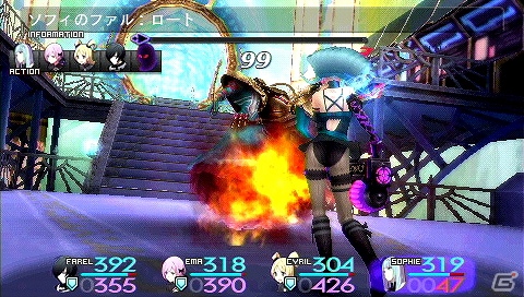 PSP「ソールトリガー」テンポ感抜群の戦闘システム紹介ムービー第二弾＆新キャラクター「フラン」を公開の画像5