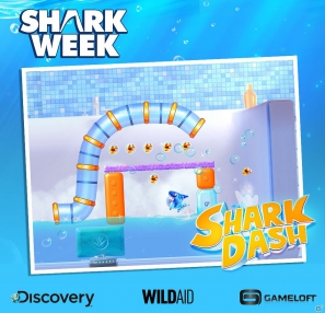 ゲームロフト、iOS/Android「SharkDash」を通じサメの保護活動に参加―ディスカバリーチャンネル、WildAidの3社共同での画像3