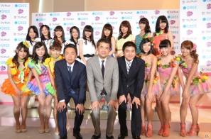 業務提携第1弾は総勢100名以上のアイドルが登場する「IDOL☆J@M」に―フジテレビジョン×グリー共同記者発表会レポートの画像15