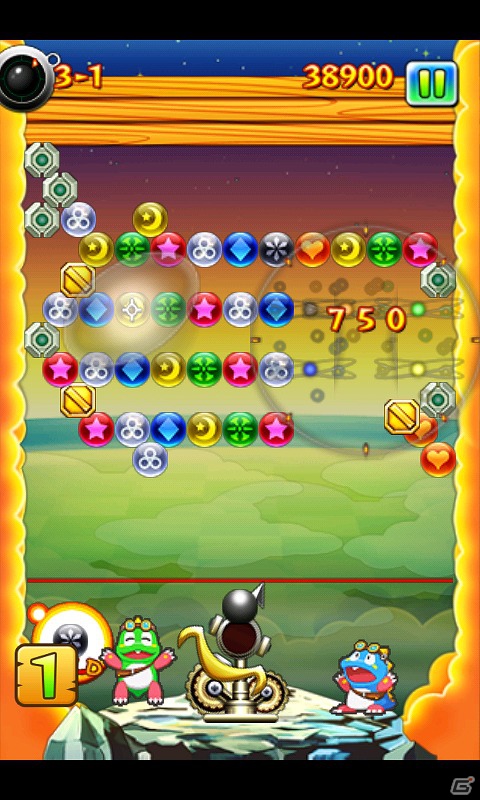 タッチ操作で爽快に楽しめるAndroid「NEW パズルボブル」がdメニュー向け「タイトーステーション」にて配信開始の画像2