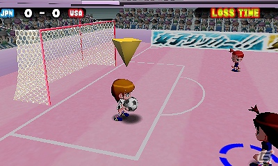 DSiウェア「ARC STYLE：女子サッカー！！3D」配信開始―チームや選手をカスタマイズして世界に挑もうの画像7
