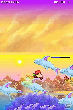 DSiウェア「GAIA’S MOON」配信開始―1つのボタンでプレイできるお気軽な横スクロールアクションゲームの画像3