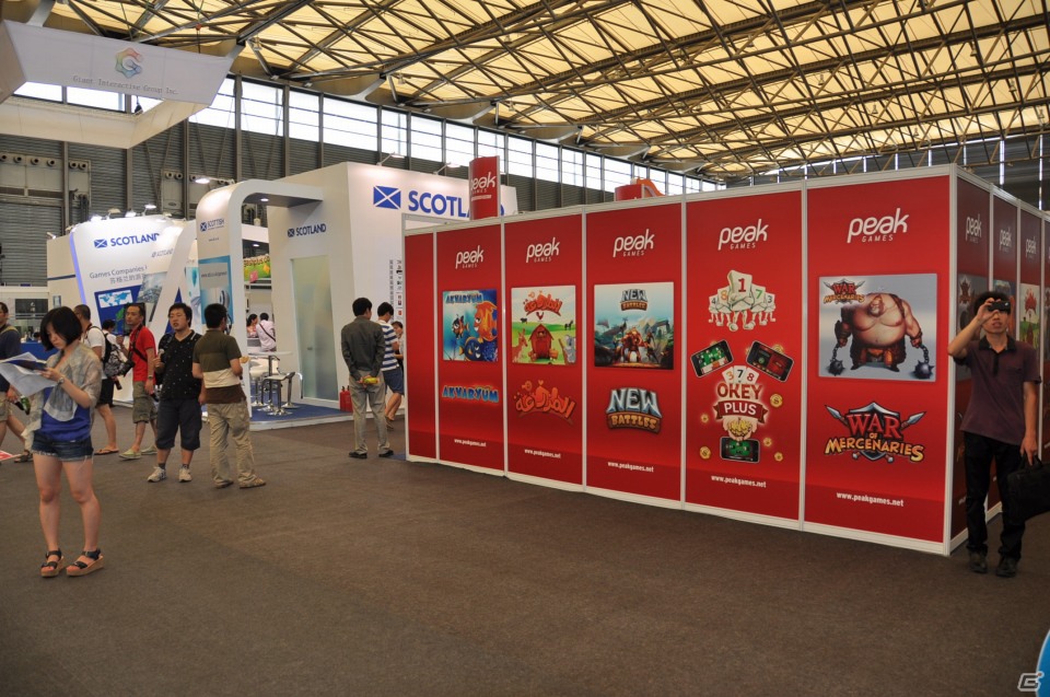 【ChinaJoy 2012】ついに開幕！各企業が趣向を凝らしたブースで真剣な商談も。DeNAやGREEも出展していたBtoB会場レポートの画像13