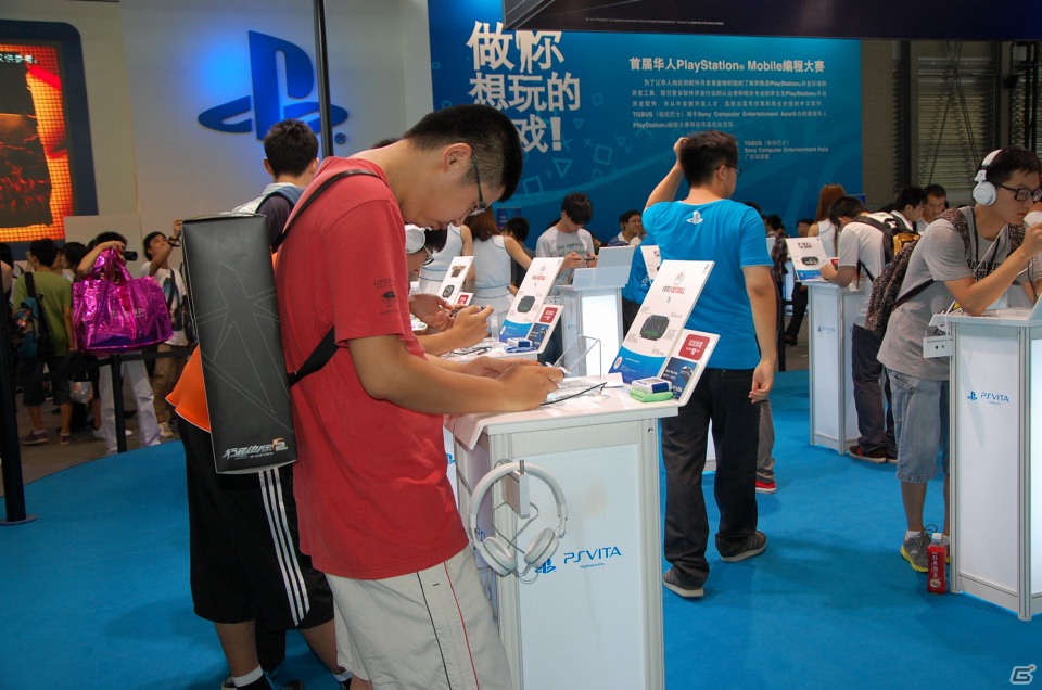 【ChinaJoy 2012】PS VitaやPS Moveを出展したSony Computer Entertainment Asiaブースレポートの画像3