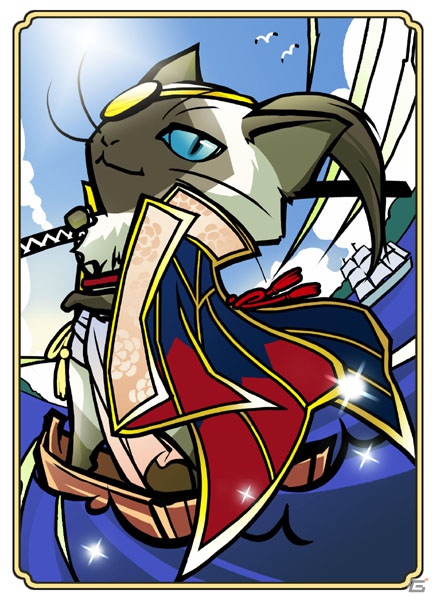 Yahoo！Mobege/Mobage「のぶニャがの野望」にて「剛勇鎮西一」をテーマとしたねこ武将カードが追加の画像11