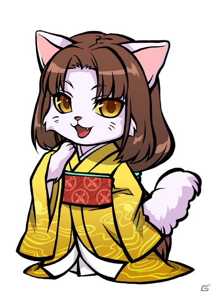 Yahoo！Mobege/Mobage「のぶニャがの野望」にて「剛勇鎮西一」をテーマとしたねこ武将カードが追加の画像2