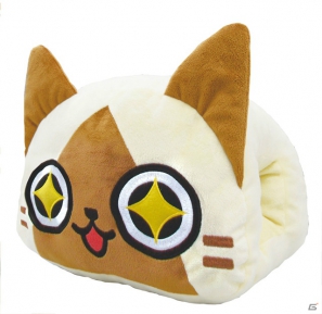 アミューズメント施設限定でモンハングッズ「AIROU お昼寝クッション2」が登場の画像1
