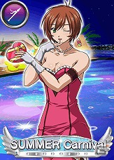 GREE/Mobage「一騎当千バーストファイト」無双闘士バトル「SUMMER Carnival」が開催中の画像1