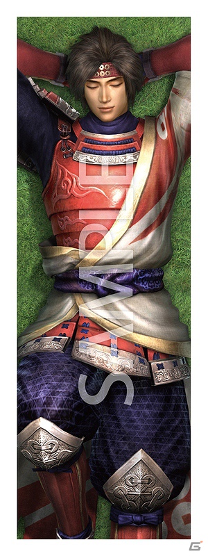 真田幸村、石田三成、伊達政宗の新規描き下ろしイラストが両面に入った「戦国無双3 ロングクッションカバー」発売決定！予約受付開始の画像3
