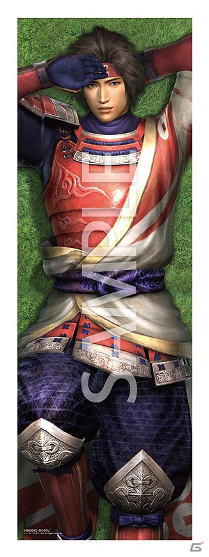 真田幸村、石田三成、伊達政宗の新規描き下ろしイラストが両面に入った「戦国無双3 ロングクッションカバー」発売決定！予約受付開始の画像4
