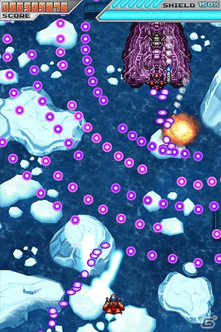 auスマートパスにて「レオ・ミン～裏切りの弾痕～」が配信―ギリギリで避けるスリルが味わえる弾幕シューティングの画像3