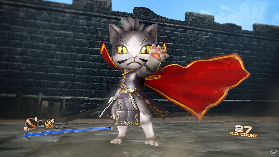 PS3「真・三國無双6 Empires」初回特典の画像公開！歴代人気No.1の趙雲と貂蝉の衣装や、あの「織田のぶニャが」のなりきりエディットパーツをGETしようの画像4