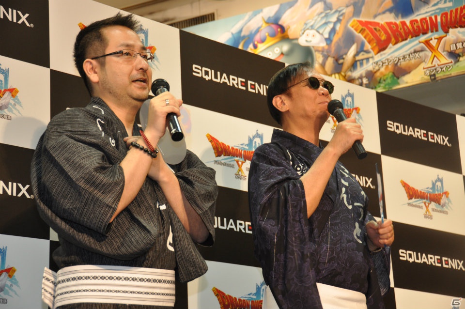 Wii「ドラゴンクエストX　目覚めし五つの種族　オンライン」ゲストに堀井雄二氏、齊藤陽介氏、福山潤さんが登壇！99人のファンがスライムうちわで発売カウントダウン！の画像14
