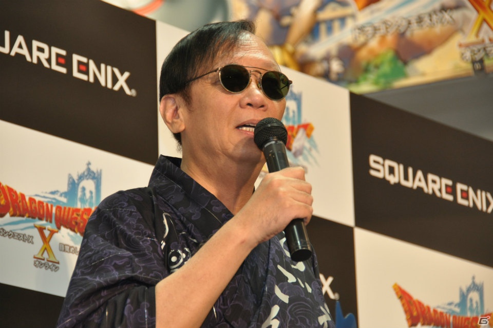 Wii「ドラゴンクエストX　目覚めし五つの種族　オンライン」ゲストに堀井雄二氏、齊藤陽介氏、福山潤さんが登壇！99人のファンがスライムうちわで発売カウントダウン！の画像17