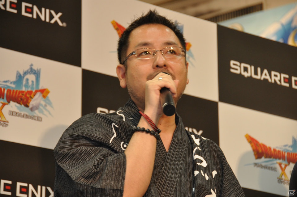Wii「ドラゴンクエストX　目覚めし五つの種族　オンライン」ゲストに堀井雄二氏、齊藤陽介氏、福山潤さんが登壇！99人のファンがスライムうちわで発売カウントダウン！の画像47