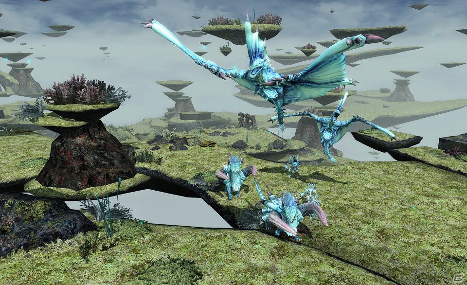 「ファンタシースターオンライン2」新フィールド「浮遊大陸」と、そこに住まう新ボス「クォーツ・ドラゴン」などが追加される8月8日のアップデート情報を公開！の画像1