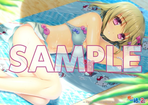 コミックマーケット82に「君と一緒に2」が出展！夏＆水着をテーマに描き下ろしたタペストリーを販売の画像2