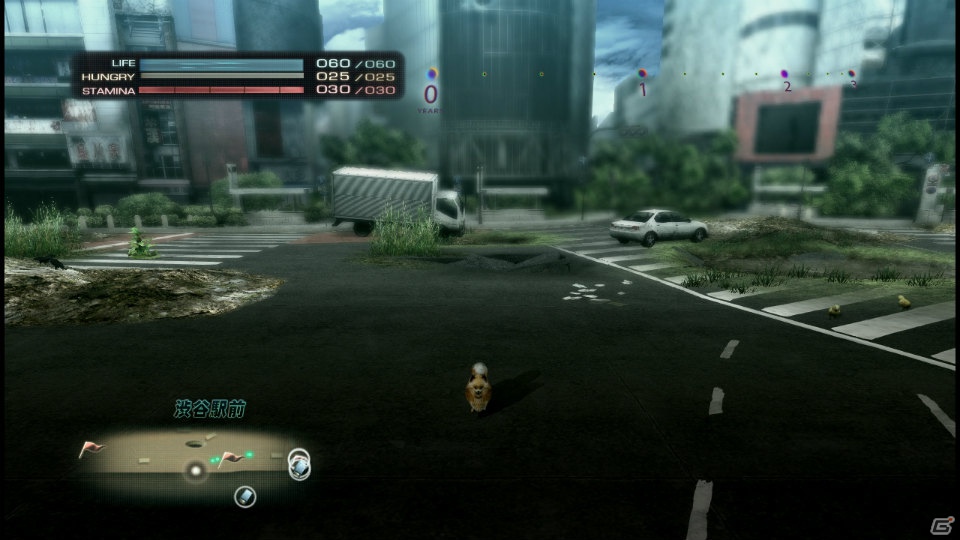 【サマゲー2012】PS3「TOKYO JUNGLE」人類が姿を消した東京で生き抜くサバイバルアクションを紹介！ポメだってテリアだってヒヨコだって凶暴なんだゾ！の画像101