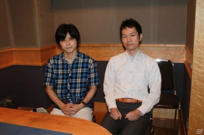 （左から）梶裕貴さん、近藤季洋氏