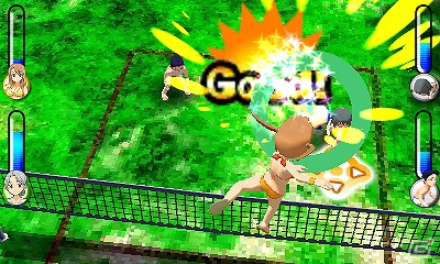 常夏のビーチで最強を目指せ！3DS「おきらくビーチバレー3D」配信開始の画像1