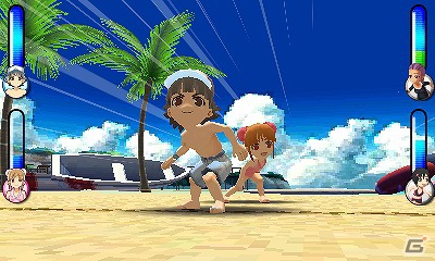 常夏のビーチで最強を目指せ！3DS「おきらくビーチバレー3D」配信開始の画像5