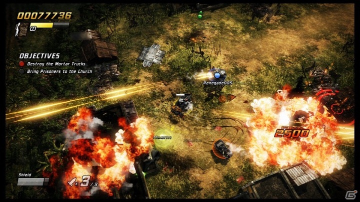 PS3/Xbox 360向け全方位フリーダムアクションシューティング「爆烈軍団レネゲード」8月22日に配信決定の画像8