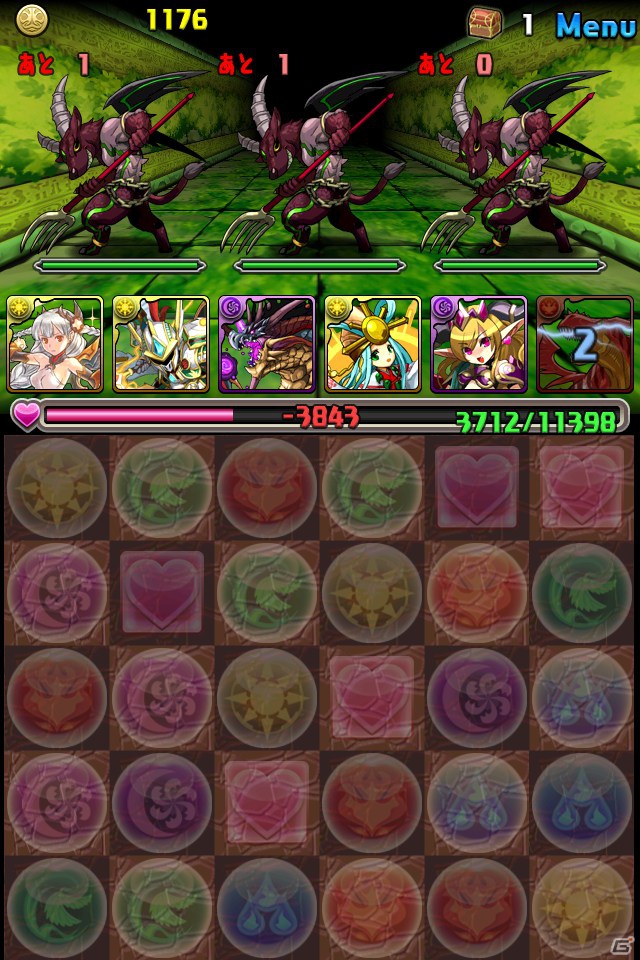 iOS「パズル＆ドラゴンズ」大型アップデートで新ダンジョン実装！新モンスター追加！110万ダウンロード達成記念キャンペーンもの画像3