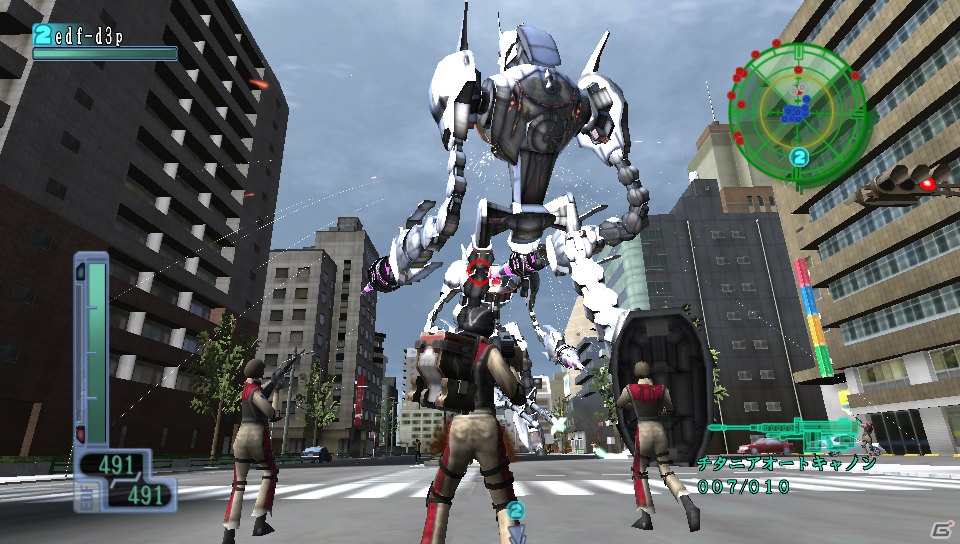 PS Vita「地球防衛軍3 PORTABLE」陸戦歩兵部隊に新兵器が登場！協力プレイや新ペイルウイングの武器も紹介の画像2