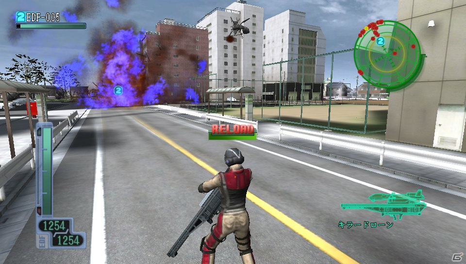PS Vita「地球防衛軍3 PORTABLE」陸戦歩兵部隊に新兵器が登場！協力プレイや新ペイルウイングの武器も紹介の画像25
