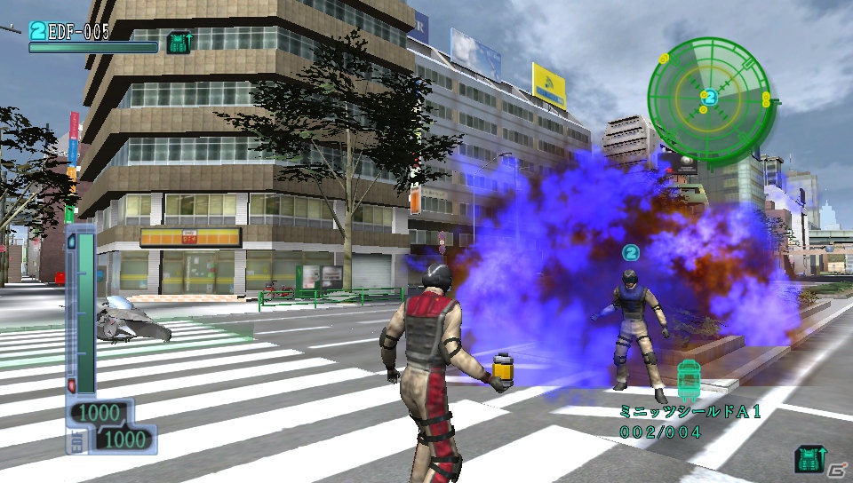 PS Vita「地球防衛軍3 PORTABLE」陸戦歩兵部隊に新兵器が登場！協力プレイや新ペイルウイングの武器も紹介の画像26