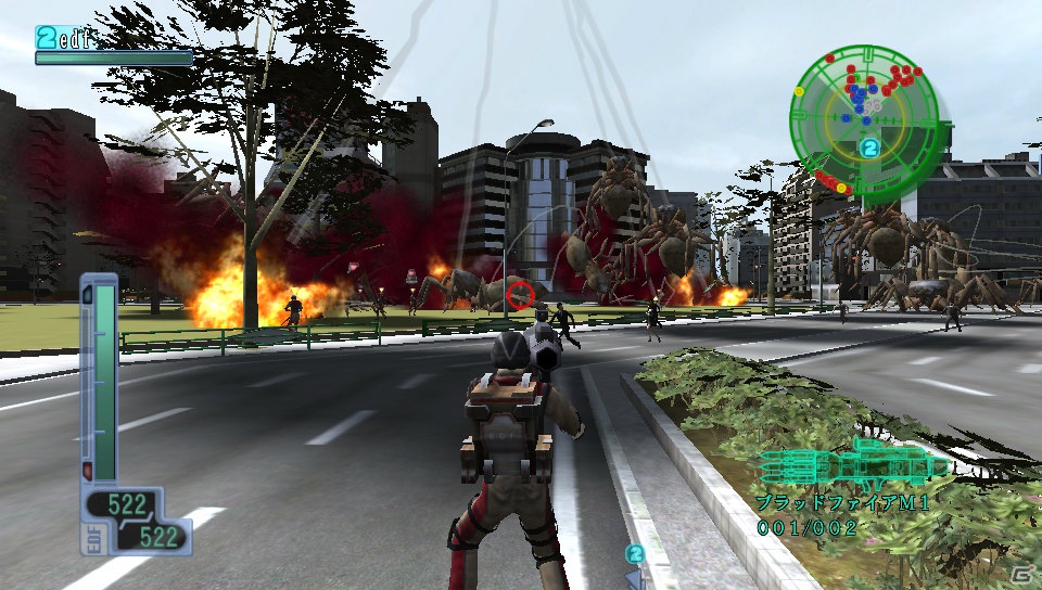 PS Vita「地球防衛軍3 PORTABLE」陸戦歩兵部隊に新兵器が登場！協力プレイや新ペイルウイングの武器も紹介の画像8
