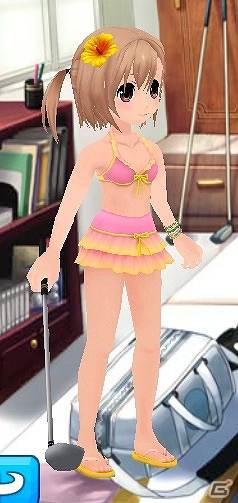 iOS「フレッシュ☆ゴルフ 青空いんぱくと！！」水着や浴衣の他「ナース」衣装などを追加するアップデートを実施の画像6