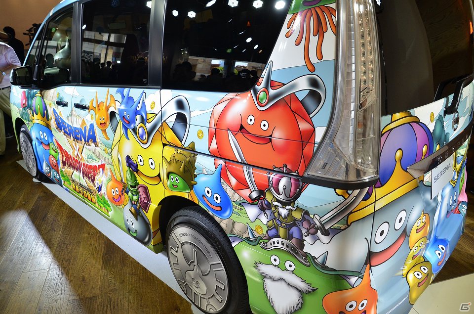 日産セレナと「ドラゴンクエスト」のコラボによるラッピングカーがお披露目！「日産セレナ・スライムカー発表会」レポートの画像7