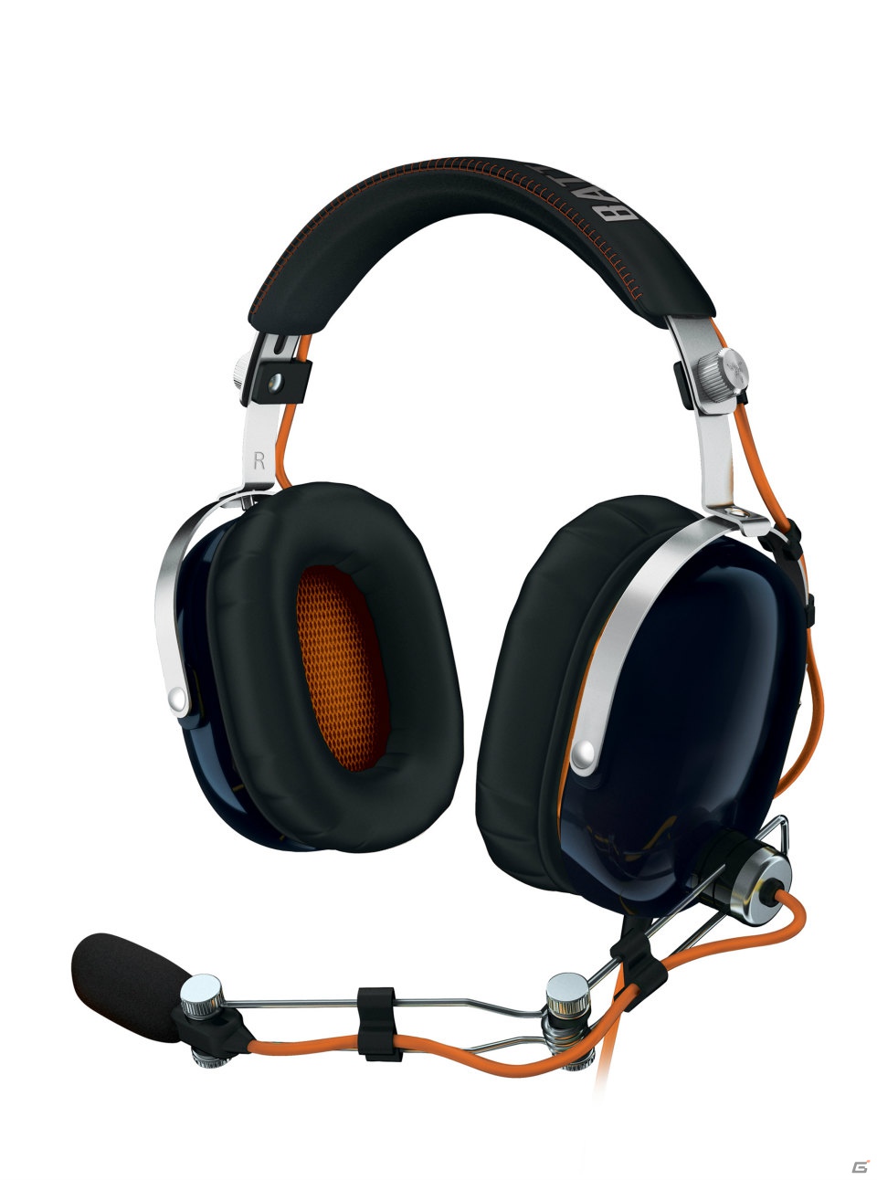 攻撃ヘリ操縦士着用のヘッドセットをイメージしたゲーミングヘッドセット「Razer BlackShark Battlefield 3 Edition」2012年8月31日発売の画像2