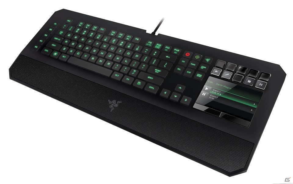 Razer、液晶キーを備えた「DeathStalker Ultimate」などのゲーミングキーボード2製品を発表の画像1