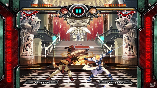 PS3/Xbox 360「GUILTY GEAR XX ΛCORE PLUS」ダウンロード版の配信日が変更に―ECサイト「ebten」専売静音スティックの発売日は9月6日に決定の画像3